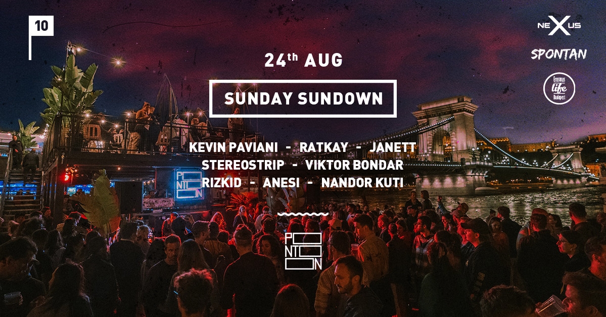 Sunday Sundown by ELB &amp; Spontan ~ Pontoon ~ 24th Aug ~ Free entry